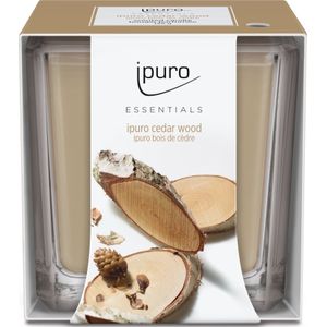 Ipuro Geurkaars Cedar Wood 125 Gram
