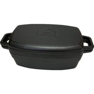 The Bastard Bread Pan Cast Iron - Gietijzeren Brood Pan - 35cm x 17cm x 13cm