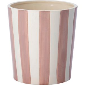 Bloempot binnen Jake wit / roze Ø 19 H 20 cm | Intratuin