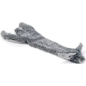 Beeztees hondenspeelgoed Flatinos konijn grijs 52 cm