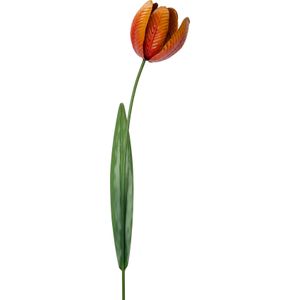 Intratuin tuinsteker tulp oranje 13 x 10 x 76 cm