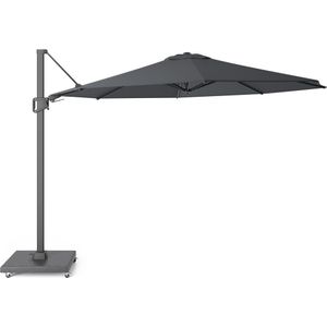 Platinum zweefparasol Merida Plus antraciet 35+UV D 350 cm (groot)