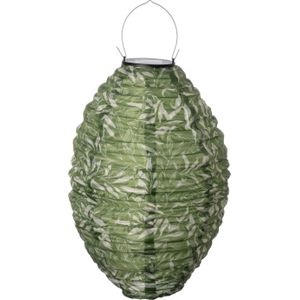 Intratuin solar lampion groen D 25 H 40 cm
