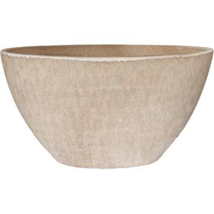 HS Bloempot binnen Miami crème 30 x 13 x 17 cm