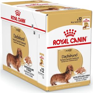 Royal Canin hondenvoer Dachshund Wet adult 85 g 12 stuks