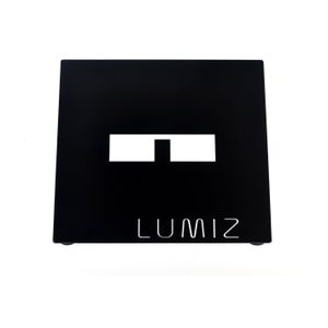 Lumiz metalen standaard zwart 20 x 20 x 2 cm