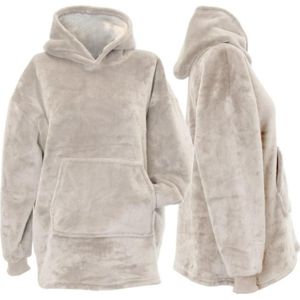 Unique Living hoodie Kids grijs onesize