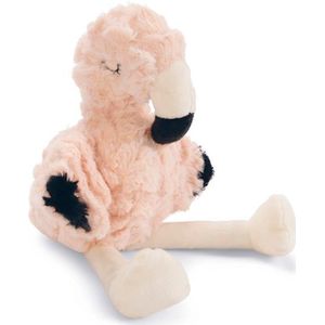 Beeztees hondenspeelgoed knuffel flamingo Mick puppy roze 27 x 10 x 18 cm