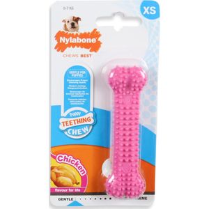 Nylabone hondenspeelgoed bot roze 8 x 2 x 2 cm