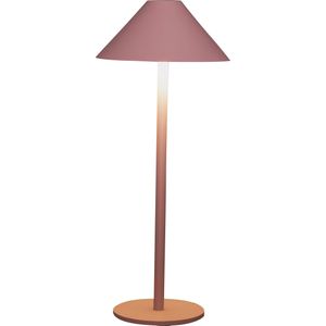 Anna's Collection tafellamp roze D 12,5 H 26,5 cm