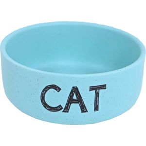 Boon kattenvoerbak cat blauw D 12 H 5 cm