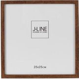 J-Line fotolijst Govert bruin 25 x 25 cm