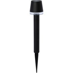 Intratuin solar staande buitenlamp zwart D 8 H 46 cm