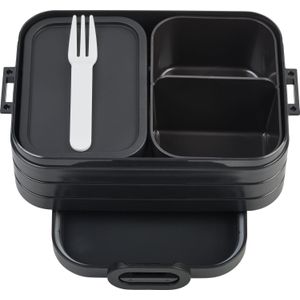Mepal Bento Lunchbox midi – Broodtrommel - 4 boterhammen - Nordic black