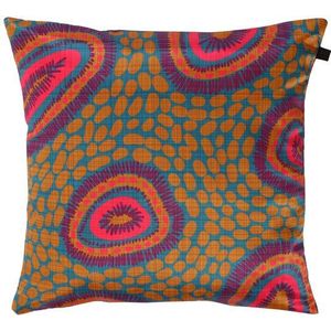 Intratuin sierkussen Sky oranje / blauw 45 x 45 cm