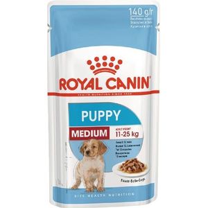 Royal Canin hondenvoer Medium puppy 140 g 10 stuks