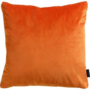 Madison sierkussen Velvet oranje 50 x 50 cm