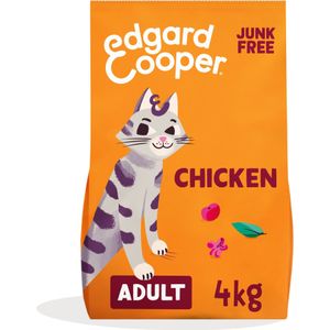 Edgard & Cooper kattenvoer kip adult 4 kg