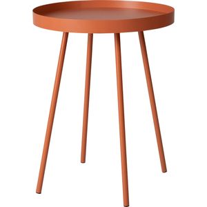 Intratuin bijzettafel Nomi oranje D 40 H 52 cm