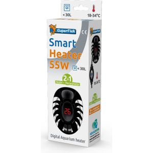 SuperFish aquarium verwarming Smart Heater 55 W 0-30 L