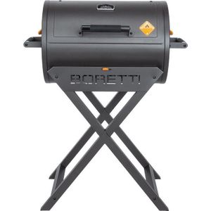 Boretti houtskool barbecue Fratello 2.0 antraciet 52 x 81 x 104 cm