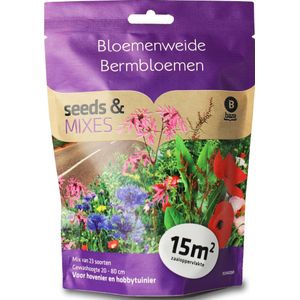 Baza Seeds & Mixes bloemenweide zaad Bermbloemen