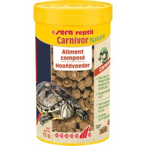 Sera schildpadvoer Carnivor Nature 250 ml