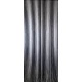 Sun-Arts vliegengordijn Hulzen transparant/zwart 100 x 1,3 x 232 cm