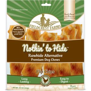 Nothin’ to Hide hondensnack flip chips kip 240 gram 8 stuks