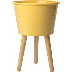Intratuin plantenteil op poten Mavi geel D 31 H 45 cm