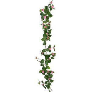 Intratuin kunstguirlande Winde roze H 170 cm