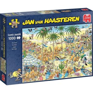 JvH De Oase 1.000 stukjes puzzel - Wandelen door de woestijn met unieke pasvorm en vorm - Geschikt voor alle leeftijden