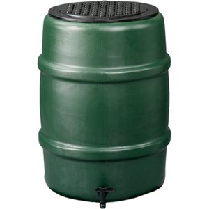 Harcostar regenton 114 liter | kunststof | kleine waterton | groen | Ø 51 H 66 cm