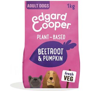 Edgard & Cooper hondenvoer plantaardig rode biet adult 1 kg