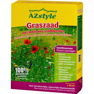 Ecostyle graszaad met inheemse veldbloemen 500 g