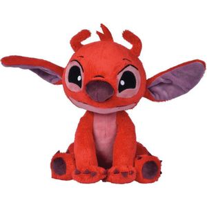 Disney knuffel Lilo & Stitch leroy rood 10 x 9 x 20 cm