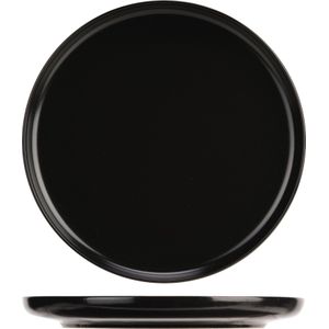 Cosy & Trendy ontbijtbord Baltic zwart D 20 H 2,2 cm