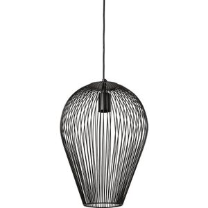 Light & Living hanglamp Abby zwart D 31 H 40 cm