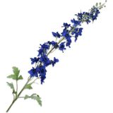 Silk-Ka kunstbloem Delphinium blauw 127 cm