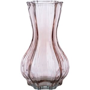 Intratuin vaas Freya roze D 12,5 H 20,5 cm
