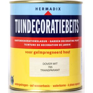 Hermadix Tuindecoratiebeits dover wit 750 ml
