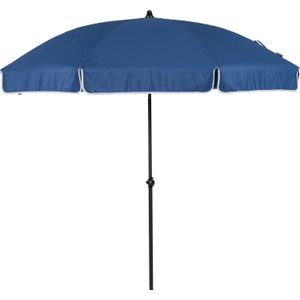 Parasol Haiti | Ø 200 cm | Blauw | UPF 80+ | Intratuin