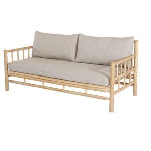 3 persoons loungebank Jim naturel | 160 x 71,5 cm | Intratuin