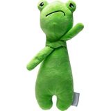 Beeztees hondenpeelgoed Grumpy Froggy groen 30 x 11,5 x 7,5 cm