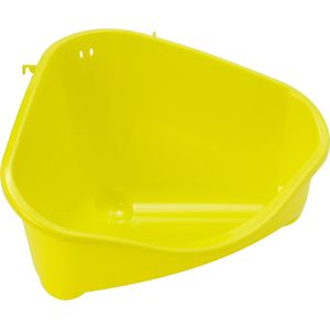 Moderna knaagdiertoilet hoek geel 49 x 34,6 x 26 cm