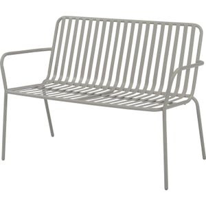 Intratuin - Melle - Tuinbank - Taupe - Staal