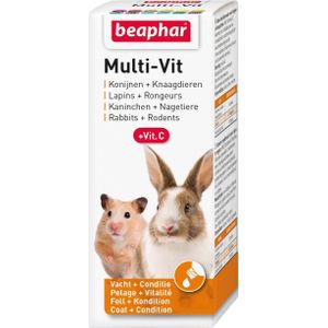 Beaphar konijn en knaagdier multi-vit 50 ml