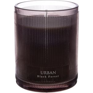 Intratuin geurkaars Urban Black Forest grijs 32 uur D 8,3 H 10,8 cm