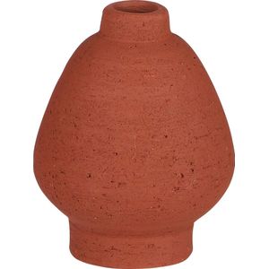 Mica Decorations vaas Denver terracotta D 11,5 H 14 cm