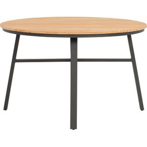 Intratuin eettafel Flore antraciet D 120 H 74 cm